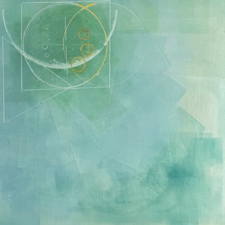 Sacred Geometry Series I by artist Elizabeth Irvine
